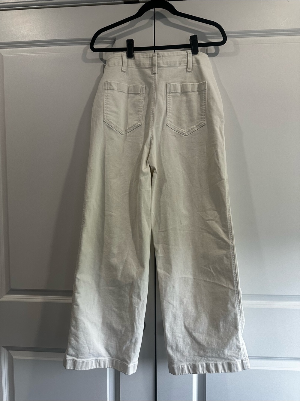 Sonoma High-Waist Button-Front Wide Leg Pants - Picture 3 of 7